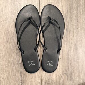 Shade & Shore Black Women's Sandals